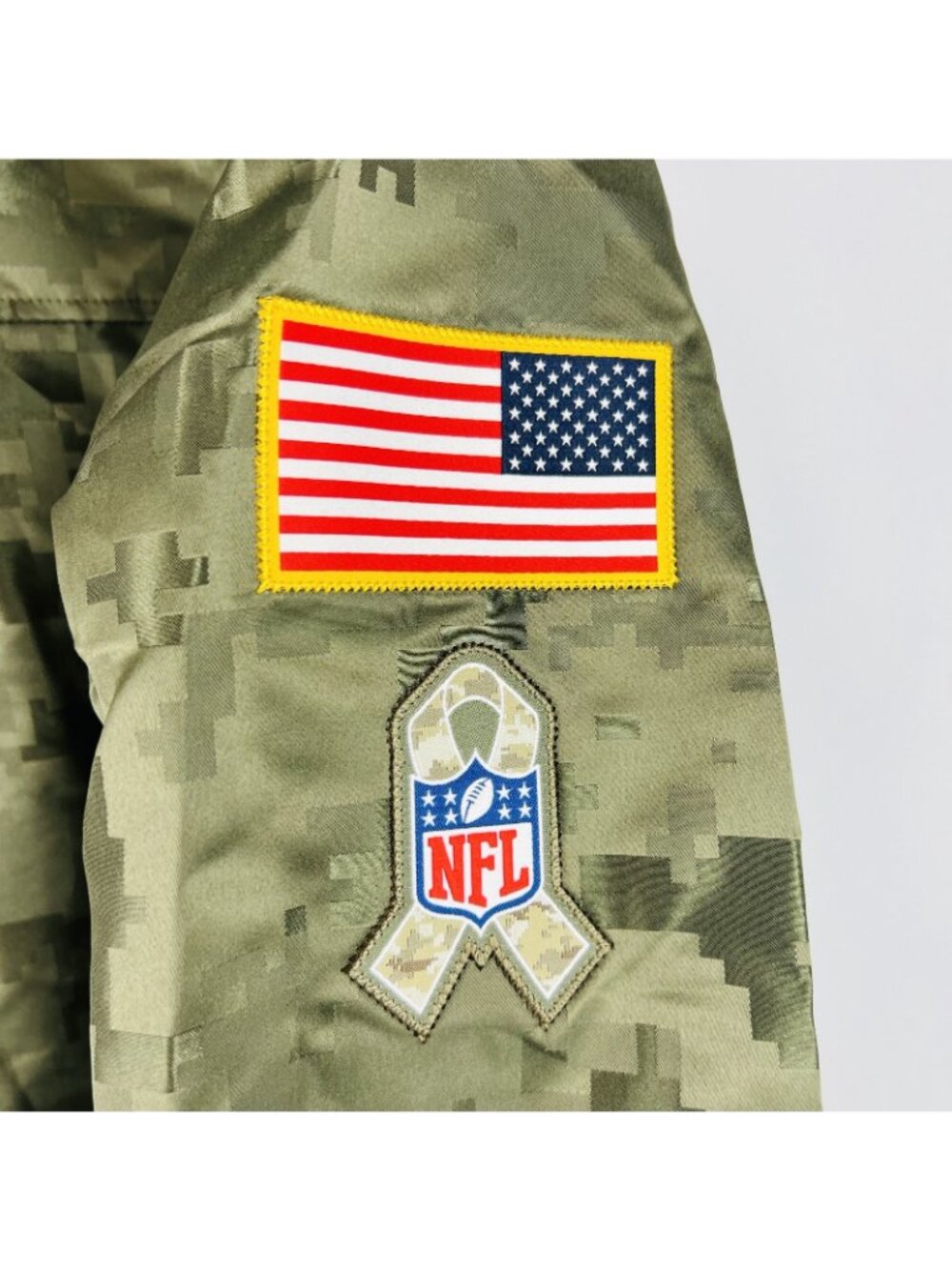 Mens Pittsburgh Steelers Nike Salute to Service Camo Jacket NWT Medium - Picture 5 of 6